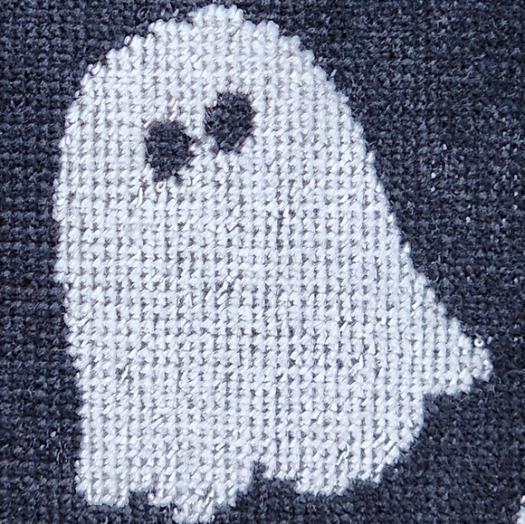 Set of Black and White Ghost Kitchen Towels - Picture 3 of 6
